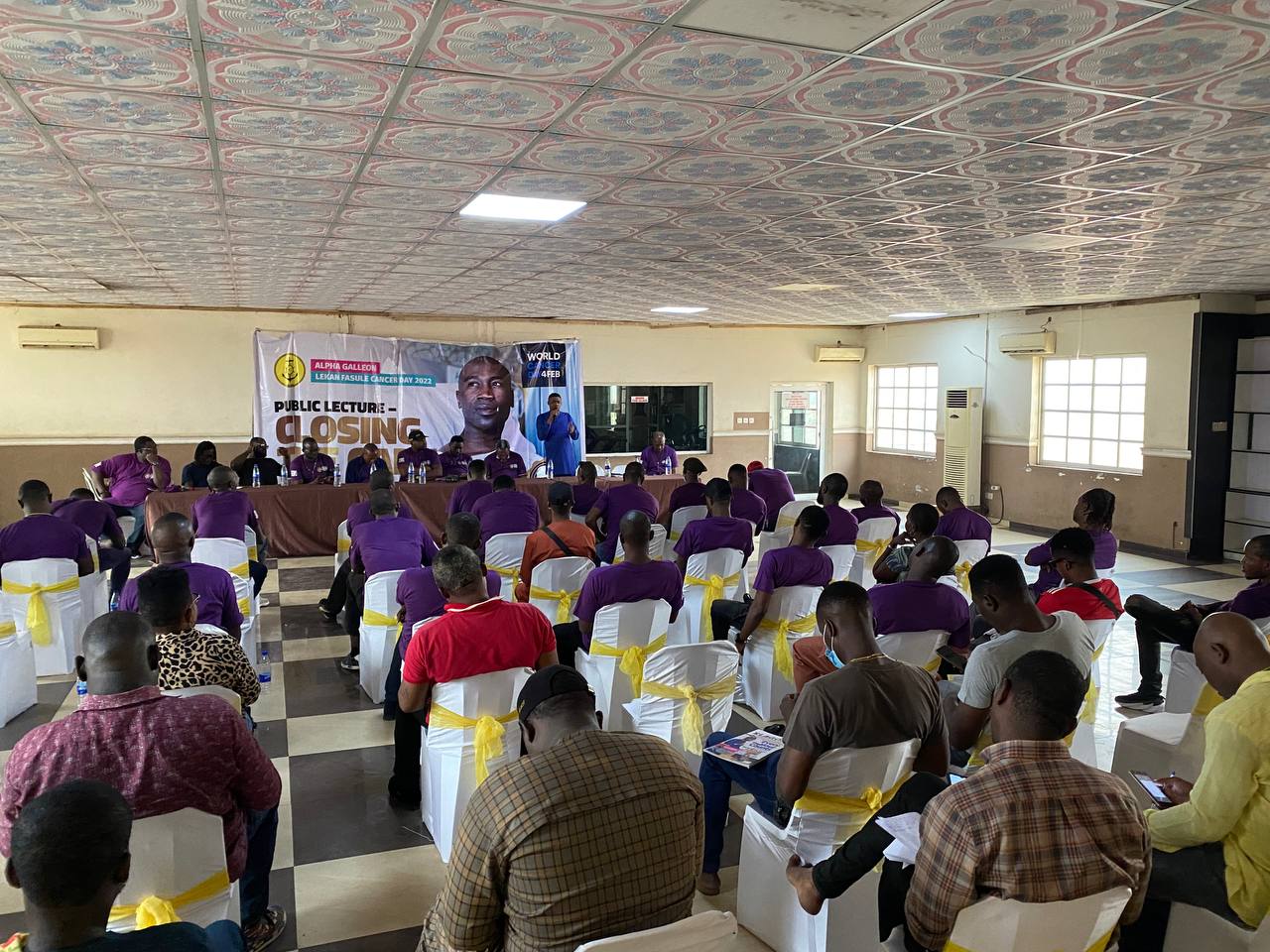 Regional assembly conference hall presentation